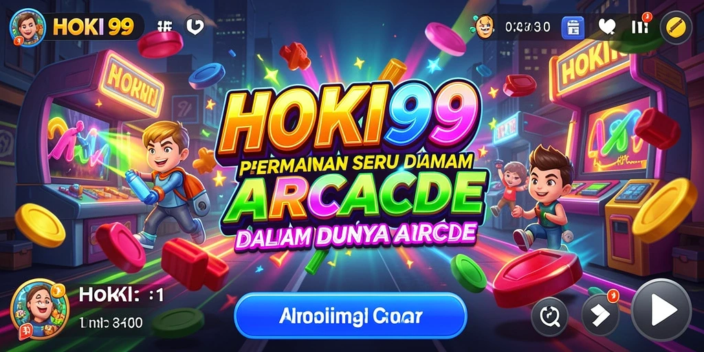 Gameplay HOKI99 yang menarik dan seru di layar ponsel.